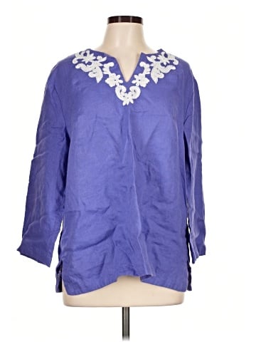 Talbots Outlet 3/4 Sleeve Blouse (view 1)