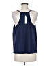 Naked Zebra Blue Sleeveless Blouse Size M - photo 2
