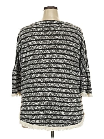 Umgee 3/4 Sleeve Top (view 2)