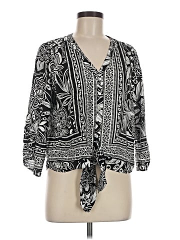 Ruby Rd. 3/4 Sleeve Blouse (view 1)
