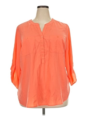 Cato 3/4 Sleeve Blouse (view 1)