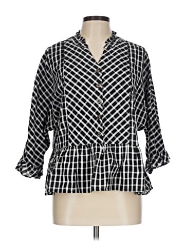 Very J 3/4 Sleeve Blouse (view 1)