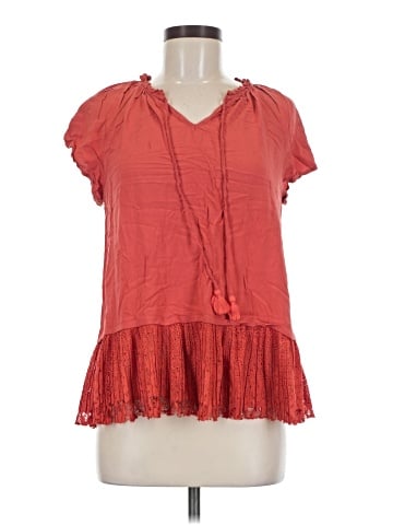 St. John's Bay Short Sleeve Blouse (view 1)