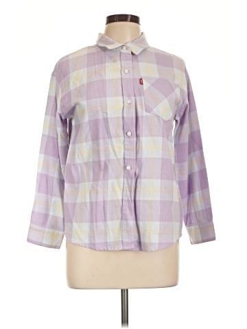 Levi's 3/4 Sleeve Button-Down Shirt (view 1)