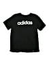 Adidas 100% Cotton Black Active T-Shirt Size 10 - 12 - photo 1