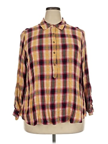 Cato 3/4 Sleeve Blouse (view 1)
