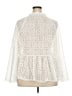 Cato 100% Polyester Ivory 3/4 Sleeve Blouse Size 22 - photo 2