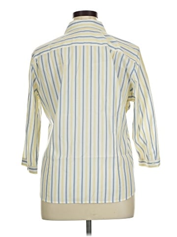 Eddie Bauer 3/4 Sleeve Button-Down Shirt (view 2)