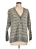 L.L.Bean 100% Lambswool Gray Wool Cardigan Size Lg Reg - photo 1
