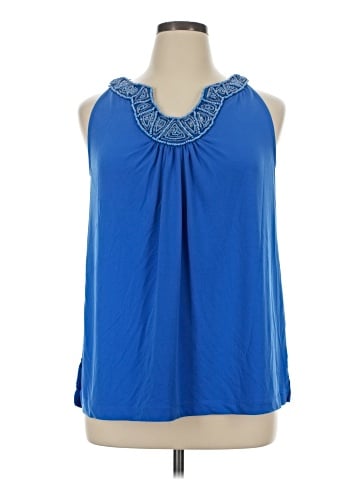 Dana Buchman Sleeveless Blouse (view 1)