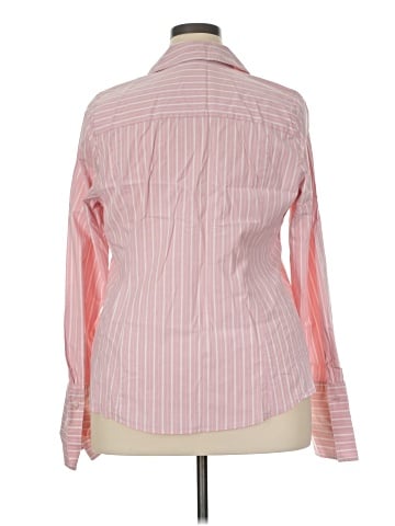 Lane Bryant Long Sleeve Button-Down Shirt (view 2)