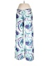 West Loop Paisley Blue Casual Pants Size M - photo 1