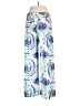 West Loop Paisley Blue Casual Pants Size M - photo 2