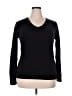 Basic Editions 100% Acrylic Black Pullover Sweater Size XXL - photo 1