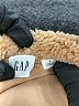 Gap 100% Polyester Tan Fleece Size L - photo 7