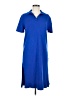 Cos 100% Wool Blue Short Sleeve Polo Size M - photo 1