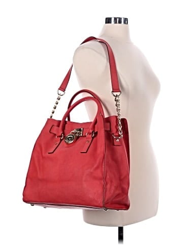 MICHAEL Michael Kors Leather Satchel (view 2)