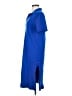 Cos 100% Wool Blue Short Sleeve Polo Size M - photo 5