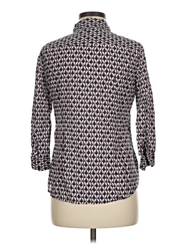 JCPenney 3/4 Sleeve Button-Down Shirt (view 2)