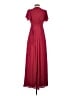 DB Studio Red Burgundy Cocktail Dress Size 0 - photo 2
