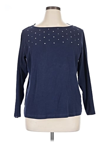 Karen Scott 3/4 Sleeve T-Shirt (view 1)