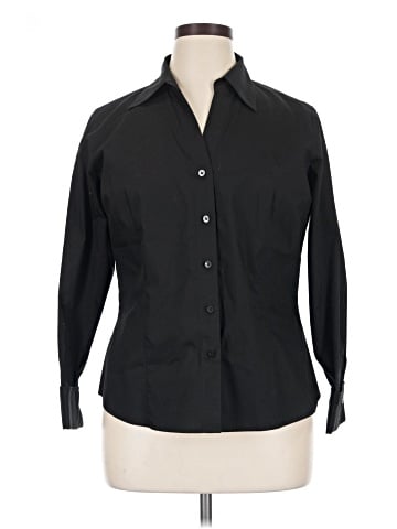 Worthington Long Sleeve Button-Down Shirt (view 1)