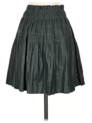 7 For All Mankind Faux Leather Skirt (view 2)