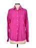 Lands' End Canvas Pink Long Sleeve Button-Down Shirt Size S - photo 1