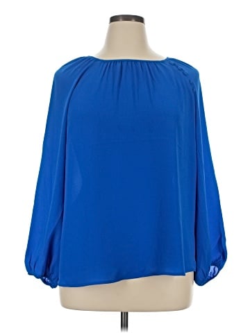Counterparts 3/4 Sleeve Blouse (view 1)