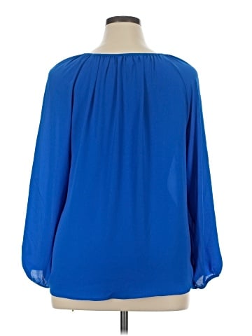 Counterparts 3/4 Sleeve Blouse (view 2)
