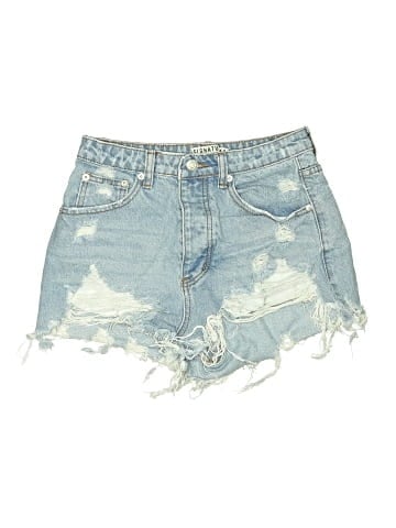Signature 8 Denim Shorts (view 1)