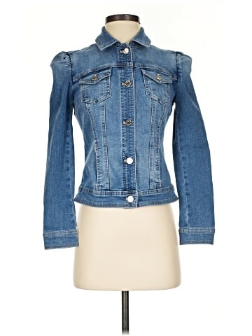 White House Black Market Denim Jacket (view 1)
