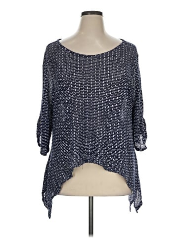 Cal Style 3/4 Sleeve Blouse (view 1)