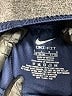 Nike 100% Polyester Color Block Blue Athletic Shorts Size 7 - photo 3