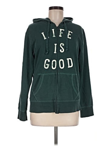 Life Is Good Zip Up Hoodie (view 1)