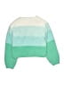 The Children's Place Color Block Green Pullover Sweater Size 14 - photo 2