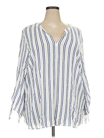 MICHAEL Michael Kors 3/4 Sleeve Blouse (view 1)