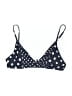 J.Crew Polka Dots Blue Swimsuit Top Size S - photo 1