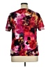 Notations Red Short Sleeve Blouse Size XL - photo 2