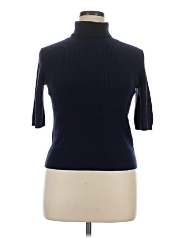 Madewell Ribbed Turtleneck Tee in Merino Wool (view 1)