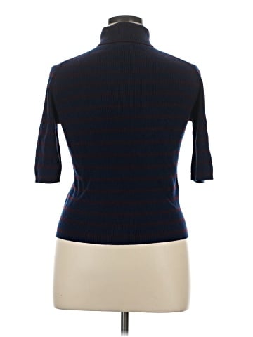 Madewell Ribbed Turtleneck Tee in Merino Wool (view 2)