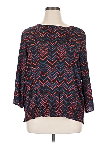 Ann Taylor Factory 3/4 Sleeve Blouse (view 1)
