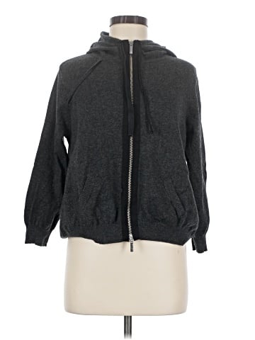 Karen Millen Zip Up Hoodie (view 1)