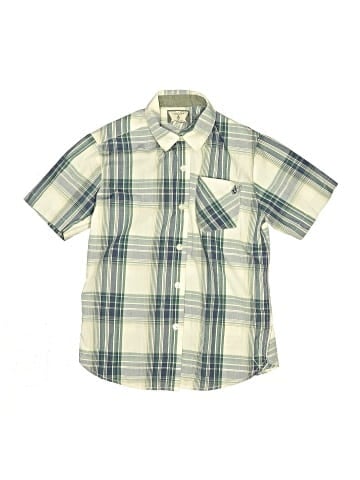 Volcom Short Sleeve Button-Down Shirt (view 1)