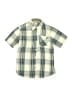 Volcom Plaid Green Short Sleeve Button-Down Shirt Size S (kids) - photo 1