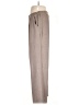 Bobi Solid Tan Gray Casual Pants Size L - photo 5