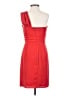 BCBGMAXAZRIA 100% Polyester Solid Red Cocktail Dress Size 2 - photo 2
