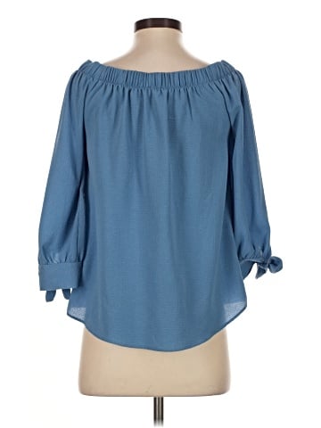 Charming Charlie 3/4 Sleeve Blouse (view 2)