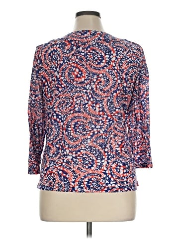 Ruby Rd. Long Sleeve Henley (view 2)
