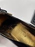 Gucci 100% Leather Solid Black Heels Size 6 1/2 - photo 3